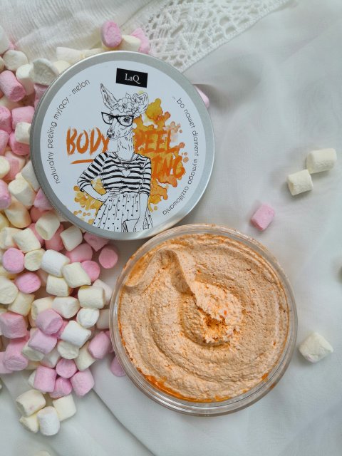 LaQ Peeling myjący do ciała, Melon