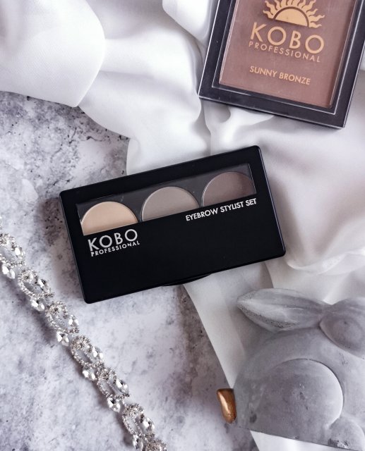 Kobo Paleta cieni do brwi, Eyebrow palette