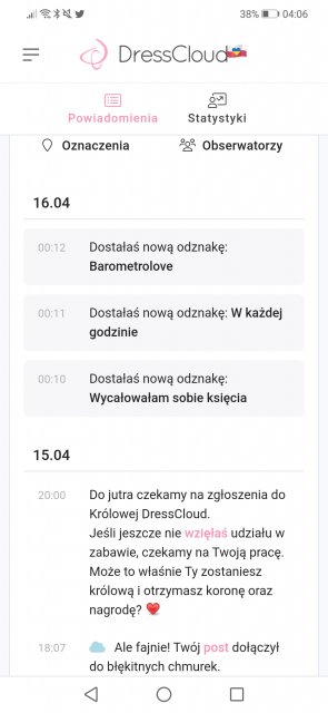 Odznaki DC lista