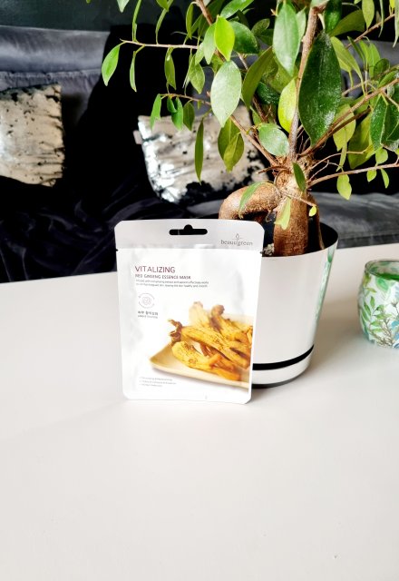 Maseczka witalizująca z czerwonym żeń-szeniem