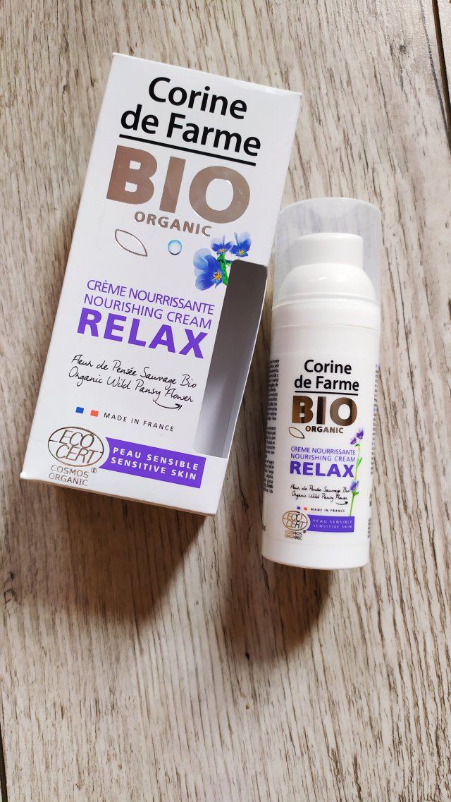 Corine de Farme Bio Organic, Krem do twarzy, Relax