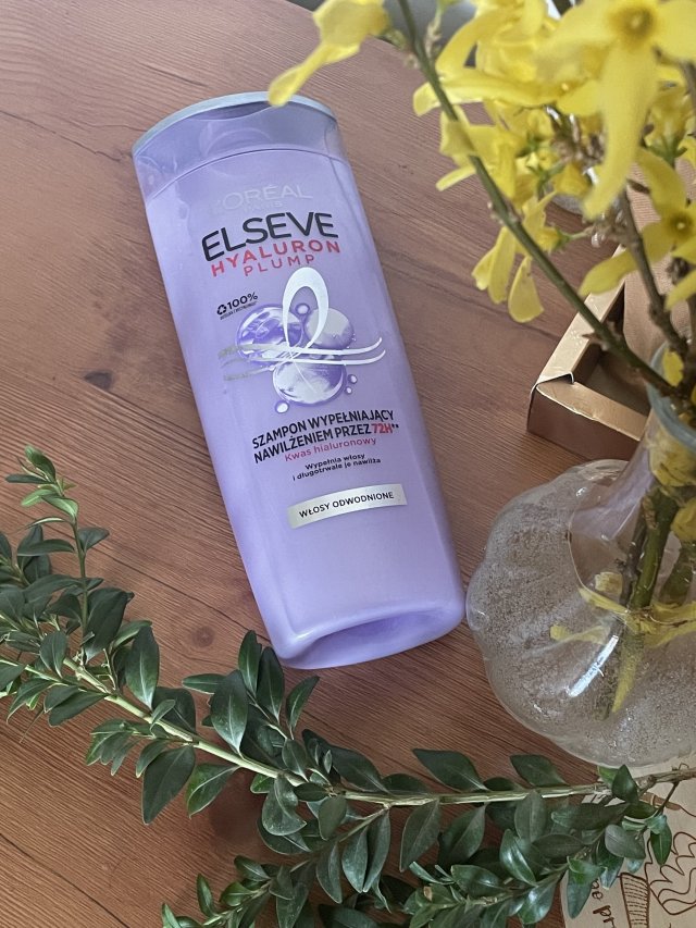 L'Oréal Elseve, Szampon do włosów, Hyaluron Plump, Wypełniający nawilżeniem, Włosy odwodnione