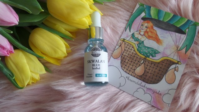 BIOUP Olejek do twarzy, Przeciwzapalny, Skwalan, Blue Tansy