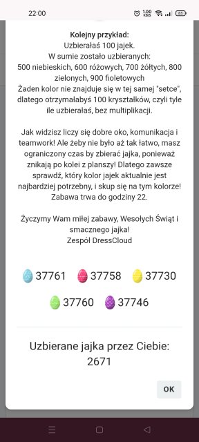 Zabawa na Wielkanoc 