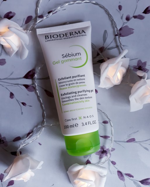 Bioderma Sebium Gel Gommant, Żel złuszczający do mycia twarzy, Cera tłusta i mieszana