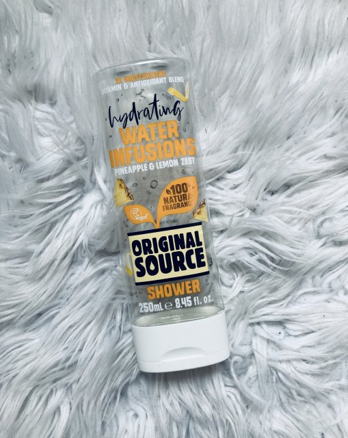 Original Source Żel pod prysznic, Water Infusions, Pineapple & Lemon