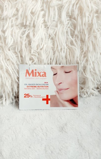 Mixa Bogaty krem do twarzy, Oil-Based Rich Cream, Skóra wrażliwa