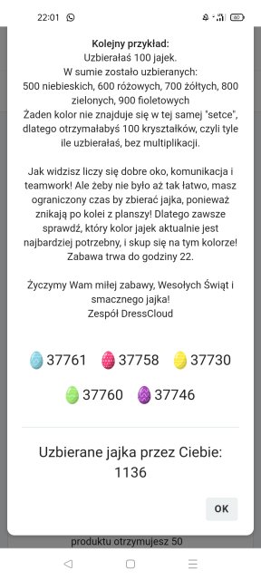 Zabawa na Wielkanoc 