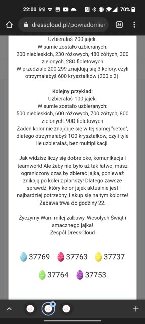 Zabawa na Wielkanoc 