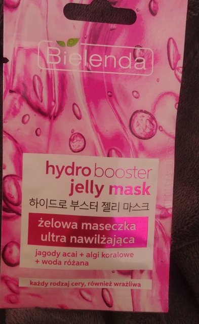 Bielenda zelowa maseczka ultra nawilzajaca