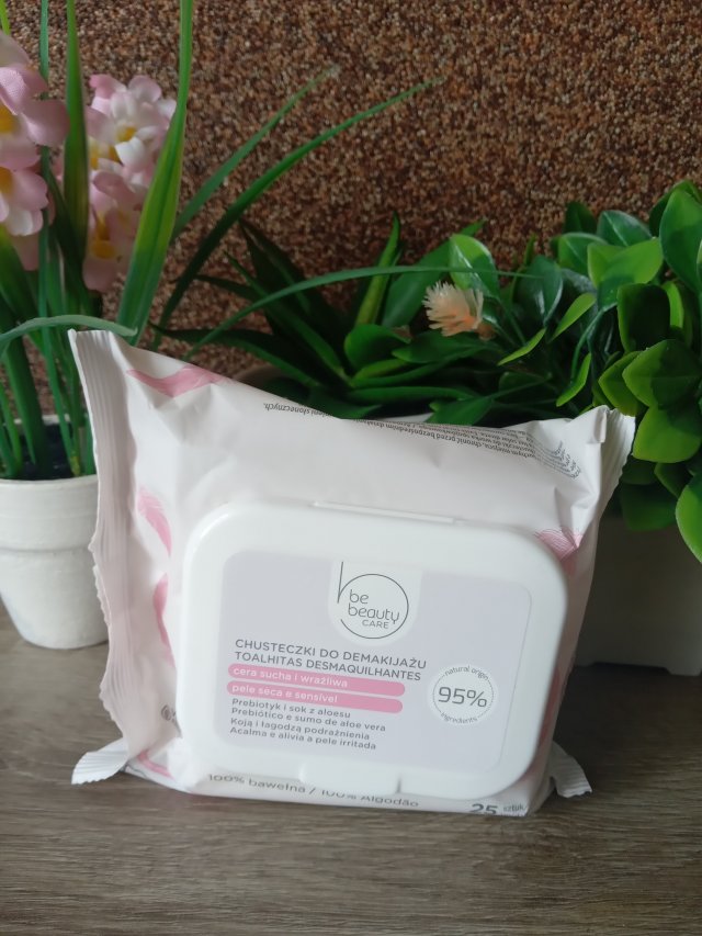 BeBeauty, Care, chusteczki do demakijażu, cera sucha i wrażliwa