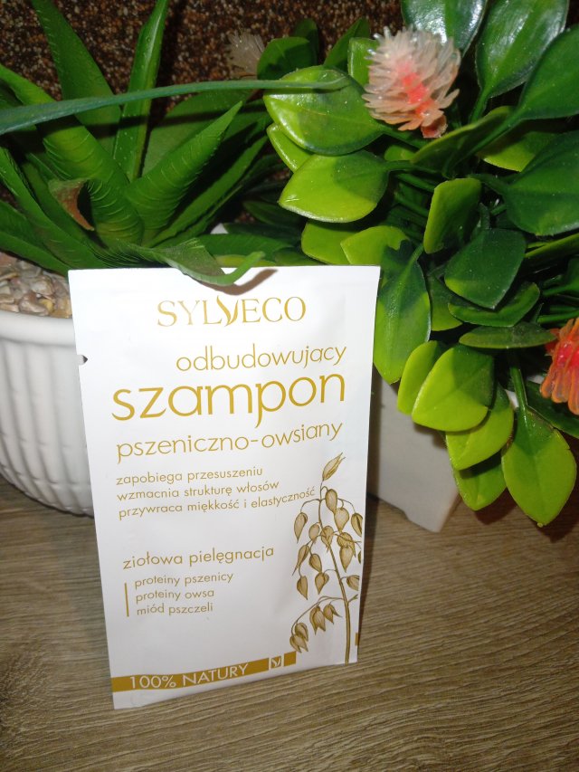 Sylveco, szampon odbudowujący, pszeniczno - owsiany