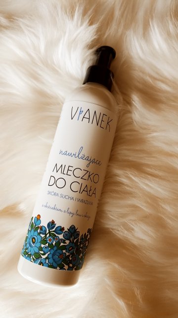 Sylveco Vianek, Mleczko do ciała, Seria niebieska, Nawilżające
