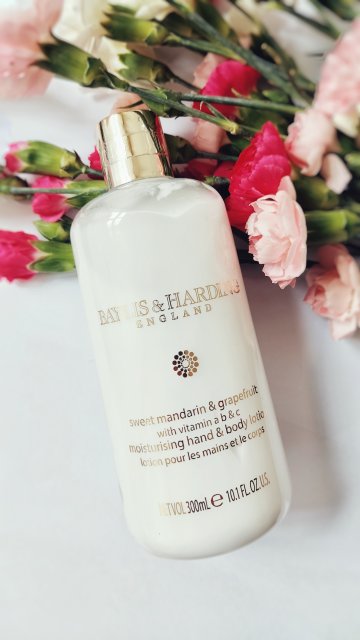Baylis & Harding Balsam do ciała, Mandarynka i grejpfrut 