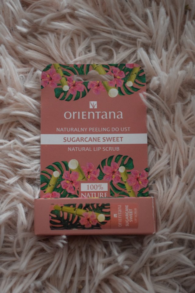 Orientana Peeling do ust, Naturalny, Sugarcane Sweet