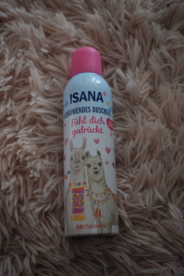 Isana pianka pod prysznic, Fühl dich gedrückt