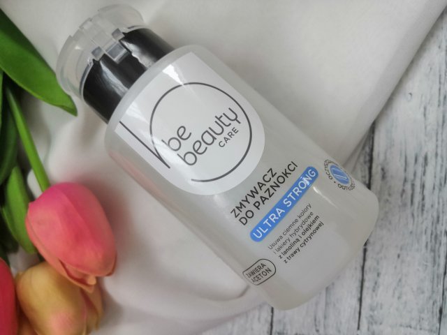 BeBeauty Zmywacz do paznokci, Ultra Strong, Z lanoliną i olejkiem z trawy cytrynowej