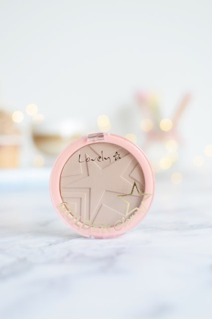Lovely Golden Glow, Puder do konturowania twarzy, Light Beige