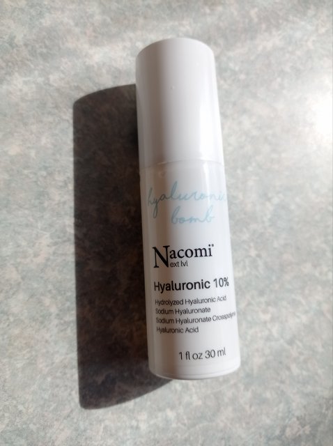 Nacomi Next Level, Serum do twarzy, Kwas hialuronowy 10%