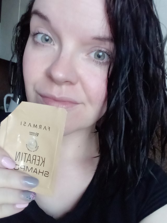 Farmasi, Keratin, szampon do włosów, keratynowy, próbka 