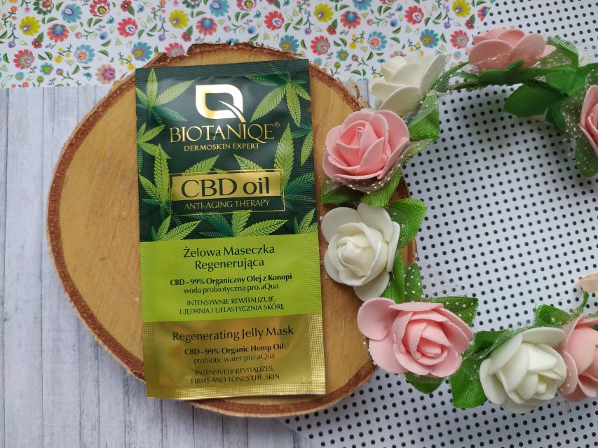Biotanoque CBD Oil Żelowa Maska
