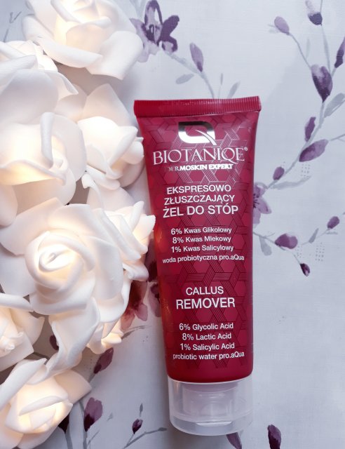 Biotaniqe Żel do stóp, Ekspresowo złuszczający, Callus Remover 