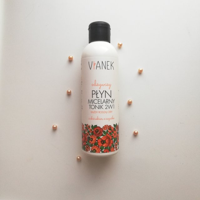 Vianek, Odżywczy płyn micelarny - tonik 2 w 1