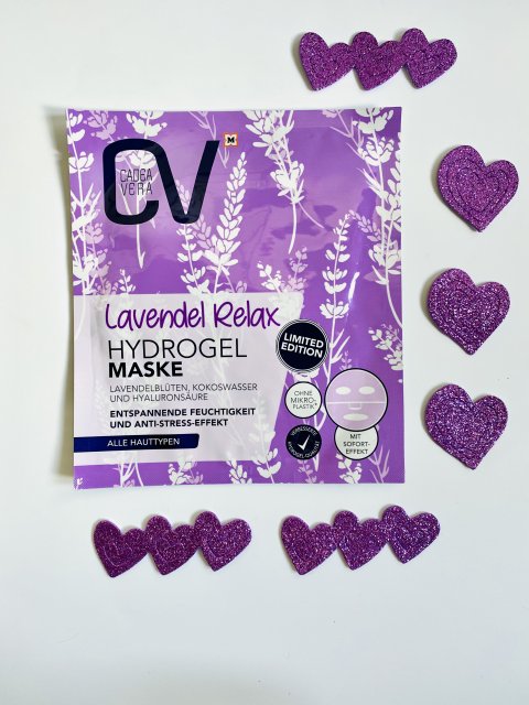 CV Maseczka do twarzy w płacie, Hydrożelowa, Lavendel Relax