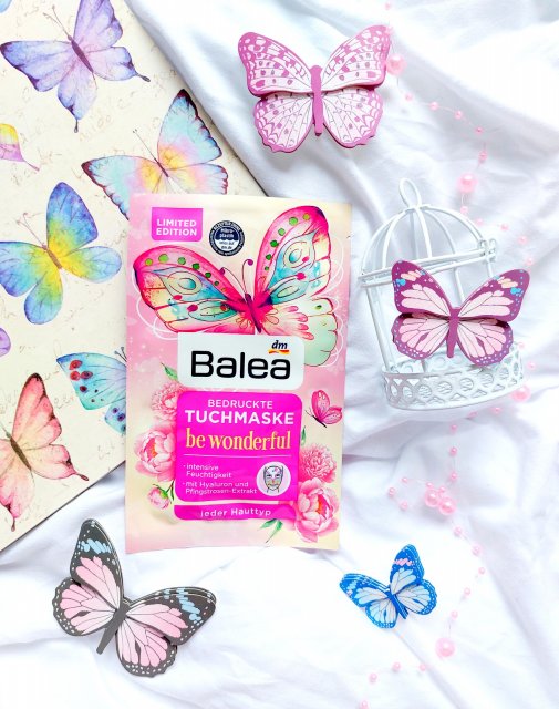 Balea Maseczka do twarzy w płacie, Be Wonderful, Nawilżająca