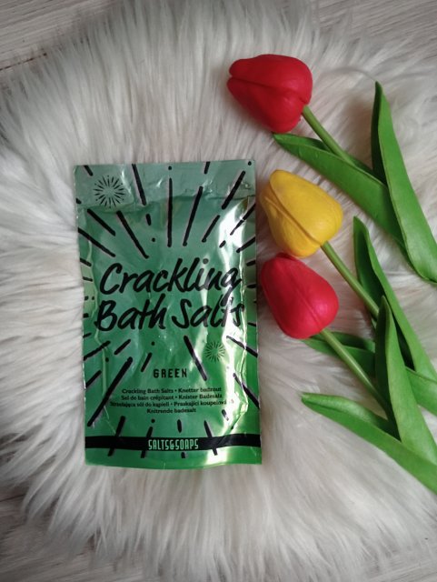 Salts & Soaps Sól do kąpieli, Strzelająca, Zielona