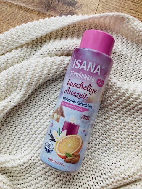 Isana Płyn do kąpieli, Kuschelige Auszeit, Z ekstraktem z migdałów