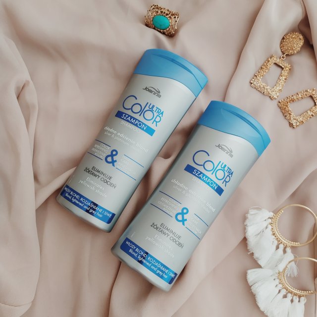 Joanna Ultra Color, Szampon do włosów, Chłodne odcienie blond
