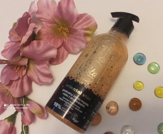 Stars from the stars Żel do mycia ciała, Oriental Star, Gwiezdny, Z drobinkami