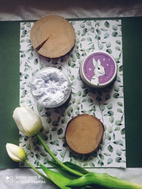 LaQ Mus do mycia twarzy, Łagodzący, Niezapominajka 