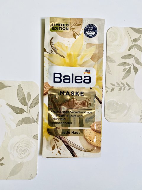 Balea Maseczka do twarzy, Sweet Vanilla