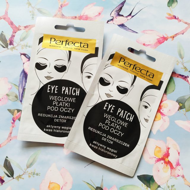 Perfecta Eye Patch, Płatki pod oczy, Węglowe, Redukcja zmarszczek, Detox
