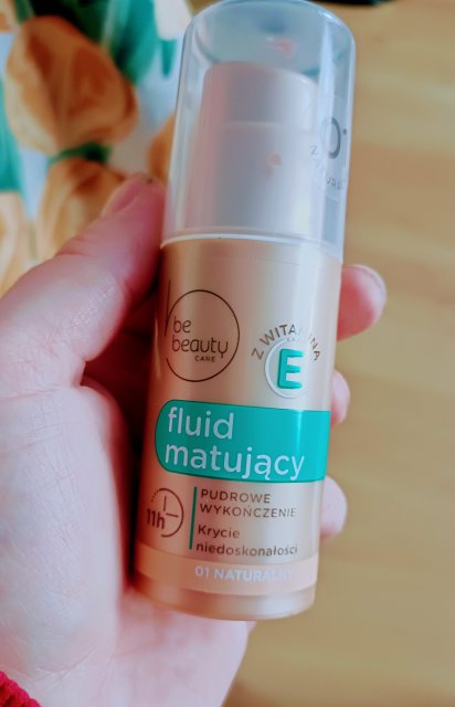 BeBeauty Fluid do twarzy, Matujący, nr 01 Naturalny