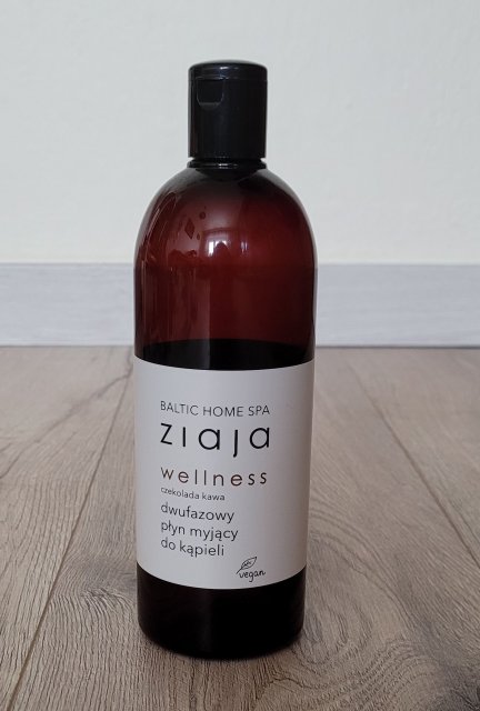 Ziaja Baltic Home SPA, Wellness, Płyn myjący do kąpieli, Dwufazowy, Czekolada i kawa