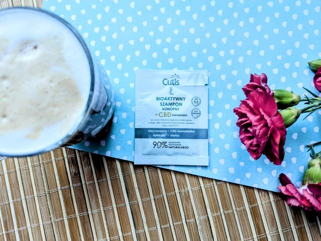 Cutis Ł, Szampon do włosów, Bioaktywny, Konopny, +CBD kannabidiol 