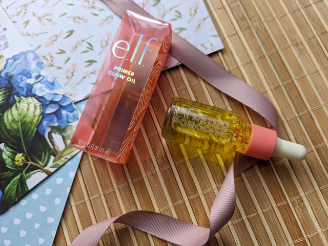 Elf primer glow oil