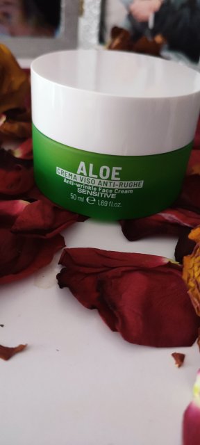 Equilibra Aloe, Crema Viso, Krem do twarzy, Przeciwzmarszczkowy