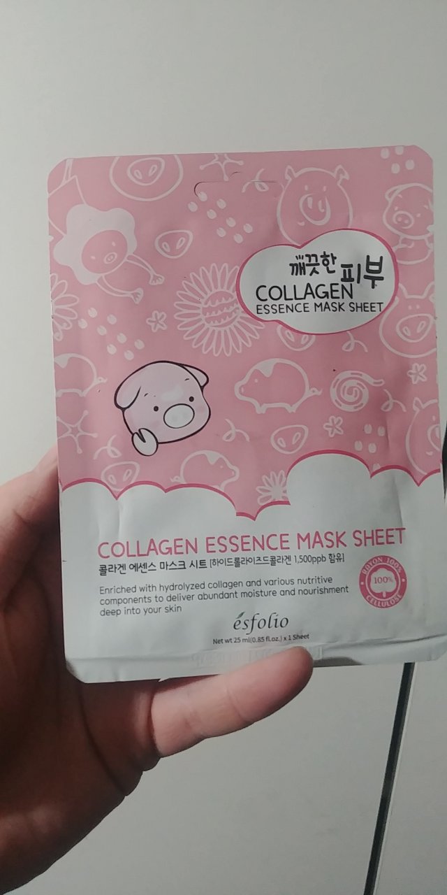 ésfolio Maska do twarzy w płacie, Collagen Essence Mask