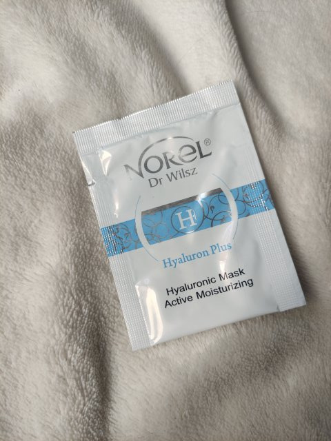 Norel Dr Wilsz, Hyaluron Plus, Maska do twarzy, Hialuronowa, Aktywnie nawilżająca