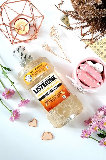 Listerine Płyn do płukania jamy ustnej, Fresh ginger & lime