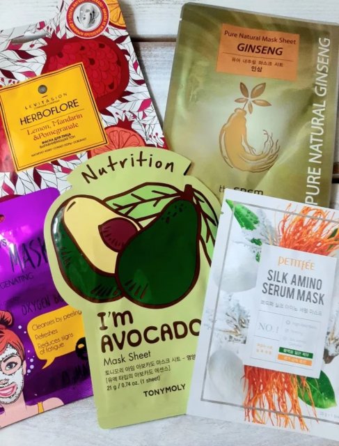 Tony Moly  I'm Real, Avocado Mask Sheet 'Nutrition'