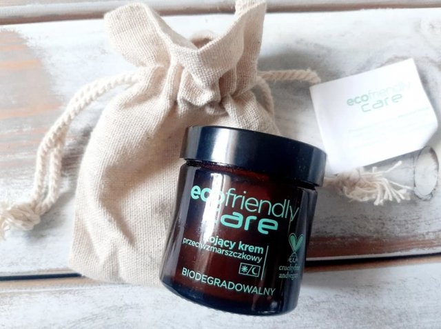 Bandi Ecofriendly care, Krem do twarzy, Kojący, Przeciwzmarszczkowy, Na dzień/noc