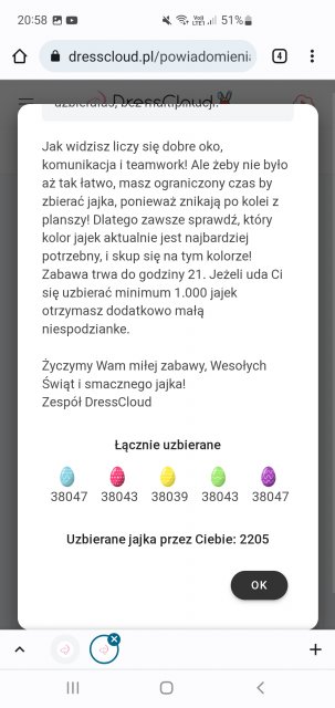 zabawa wielkanocna 2023 🐰🐣💐