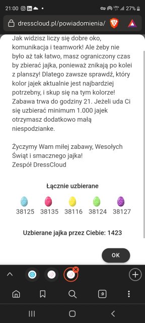 zabawa wielkanocna 2023 🐰🐣💐