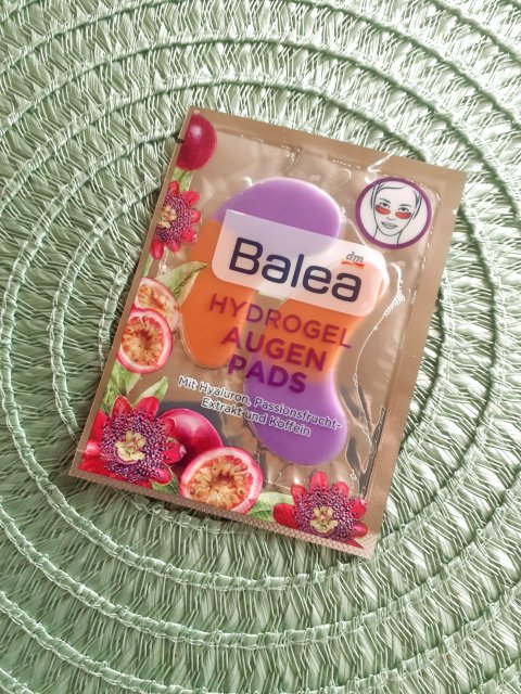 Balea Płatki pod oczy, Mit Hyaluron, Passionsfrucht-Extrakt und Koffein