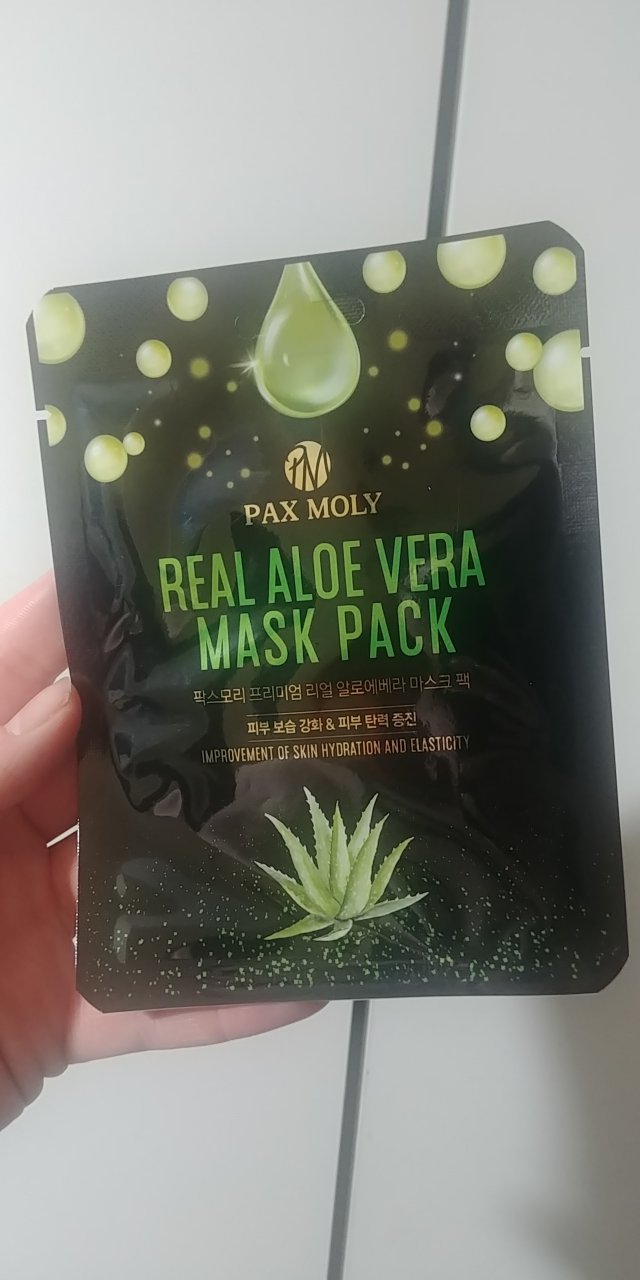 Maseczka w plachcie aloes nawilzajaco kojąca